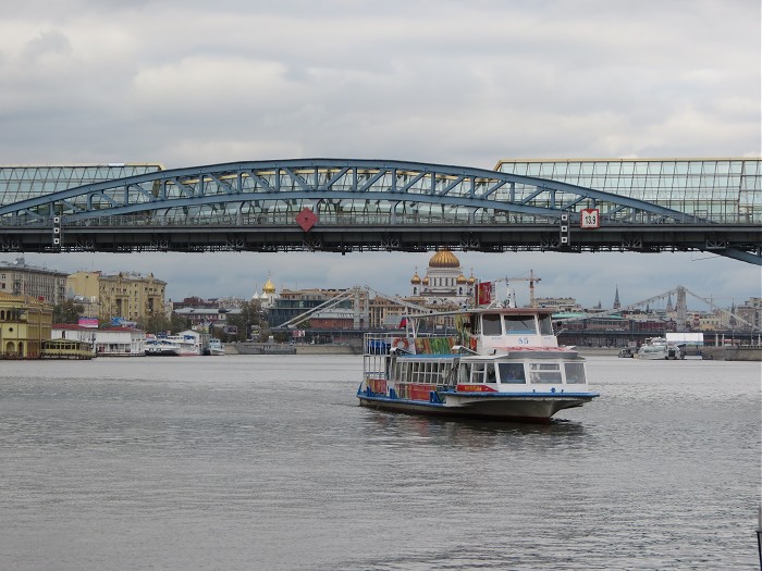 Андреевский мост на Москве реке