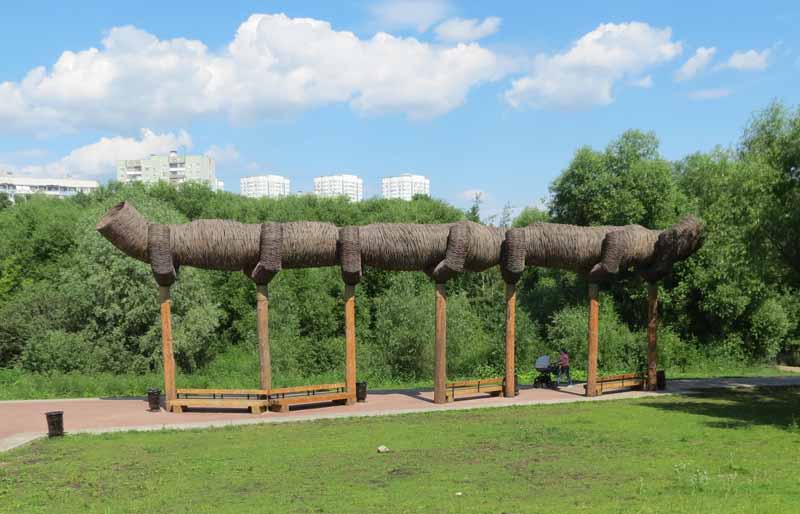 инсталляция в парке Чермянка