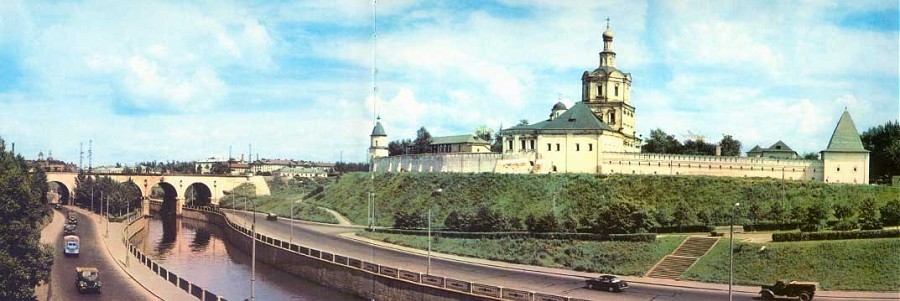 Спасо-Андроников монастырь на старой фотографии