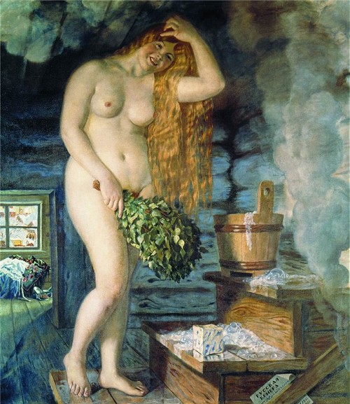 картина русская Венера Кустодиев