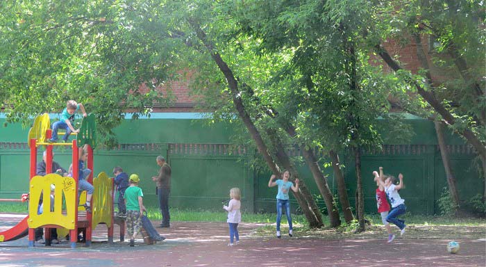 Черкизовский парк, детская площадка