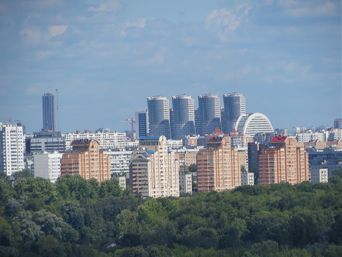 небоскребы Москвы