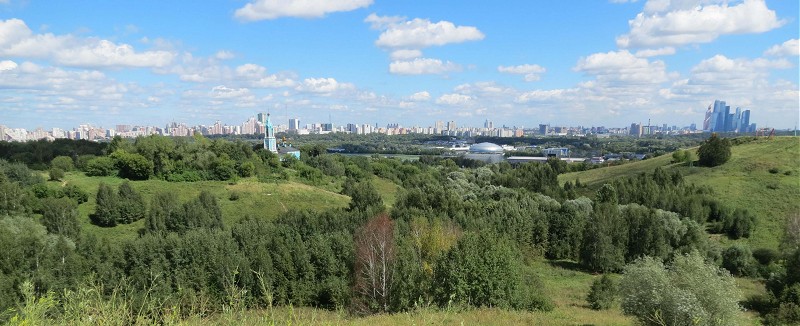 панорама Москвы