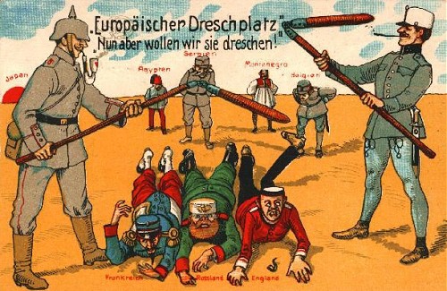 Германский плакат времен Первой мировой войны