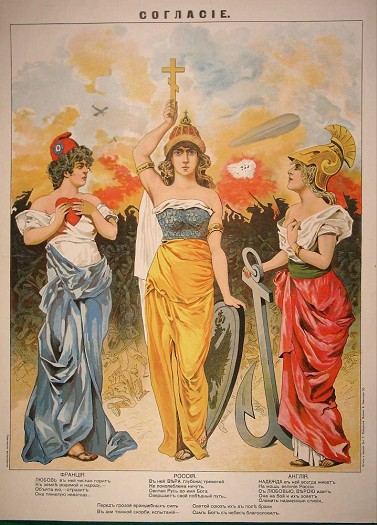 Русский плакат времен Первой мировой войны