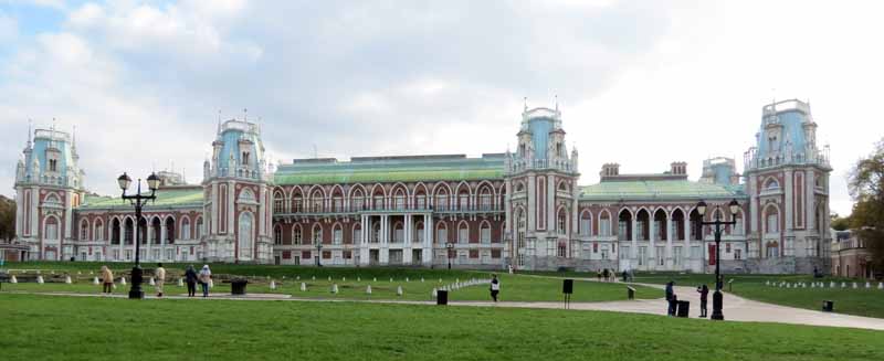 Большой Царицынский дворец, фасад
