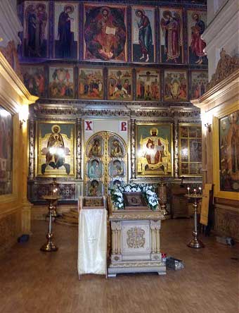 иконостас Покровской церкви