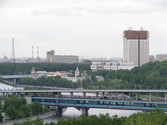 Панорама Москвы, Новодевичий монастырь