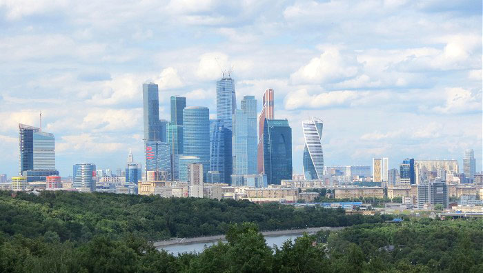 Панорама Москвы, Москва Сити